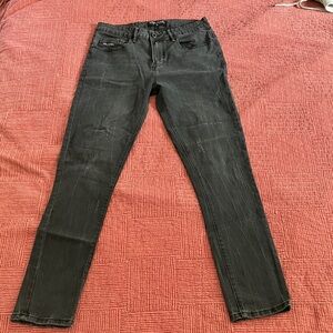 Zoo York Men's size 32 waist distressed black Jeans